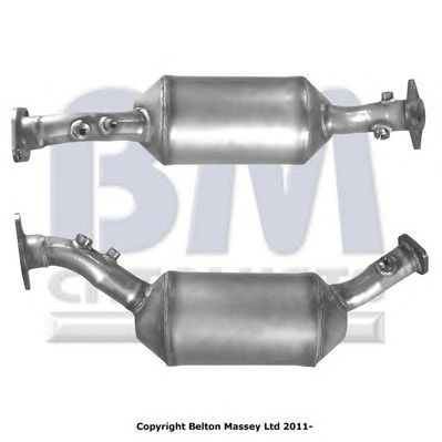 BM CATALYSTS bm11049p -  Сажевый / частичный фильтр, система выхлопа ОГ